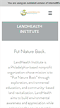 Mobile Screenshot of landhealthinstitute.org